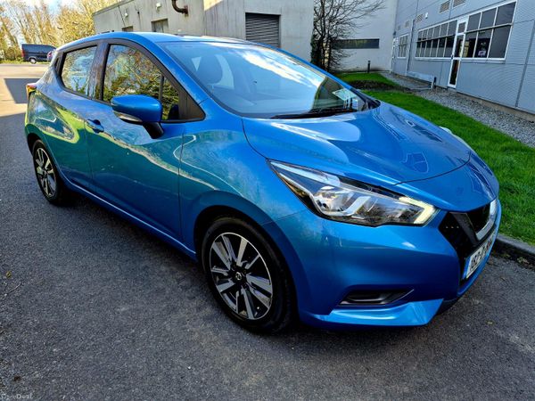Nissan Micra Hatchback, Petrol, 2018, Blue