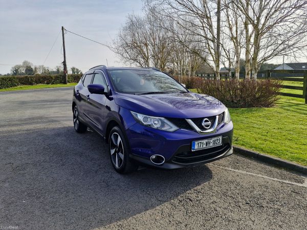 Nissan Qashqai SUV, Petrol, 2017, Blue