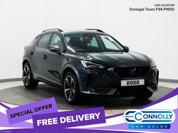 Cupra Formentor SUV, Petrol Hybrid, 2022, Green