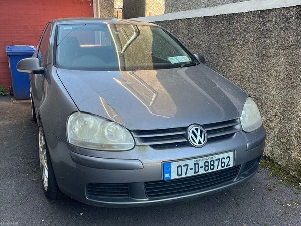 Volkswagen Golf Hatchback, Diesel, 2007, Grey