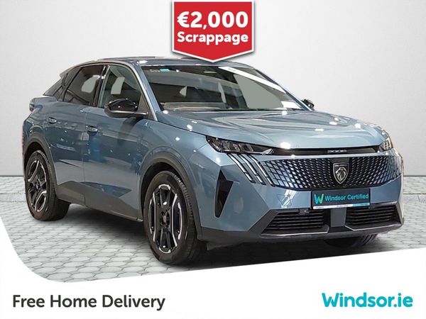 Peugeot 3008 SUV, Electric, 2025, Blue