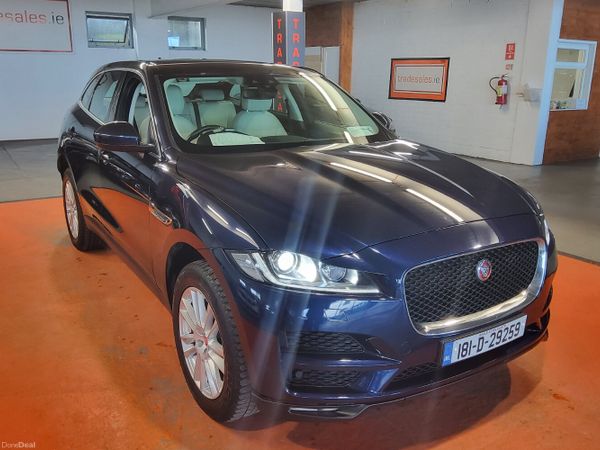 Jaguar F-Pace SUV, Diesel, 2018, Blue