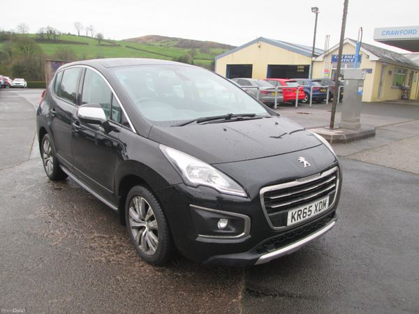 Peugeot 3008 SUV, Diesel, 2015, Black