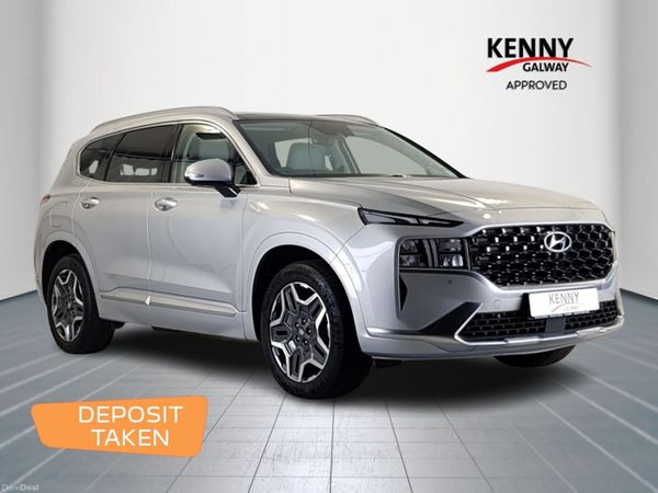 Hyundai Santa Fe SUV, Petrol Plug-in Hybrid, 2023, Grey