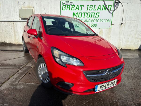 Opel Corsa Hatchback, Petrol, 2015, Red