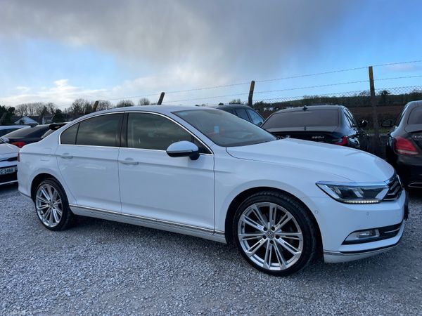 Volkswagen Passat Saloon, Diesel, 2017, White