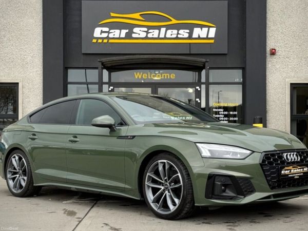 Audi A5 Hatchback, Diesel Hybrid, 2023, Green
