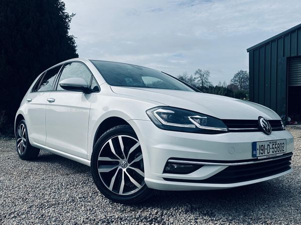Volkswagen Golf Hatchback, Petrol, 2019, White