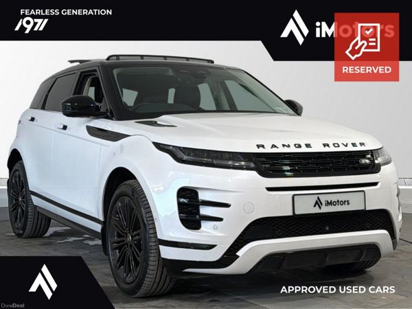 Land Rover Range Rover Evoque SUV, Petrol Plug-in Hybrid, 2024, White