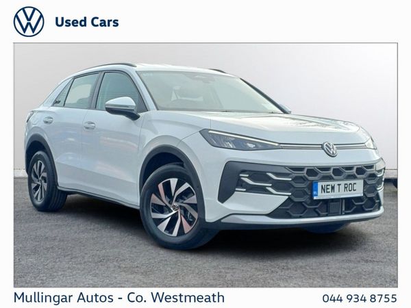 Volkswagen T-Roc SUV, Petrol Hybrid, 2026, White