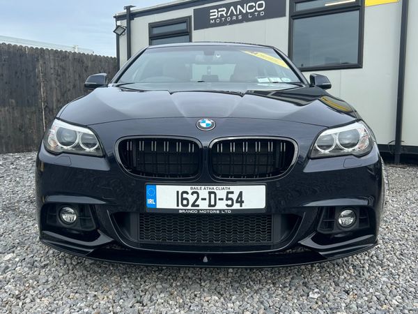 BMW 5-Series Saloon, Diesel, 2016, Black