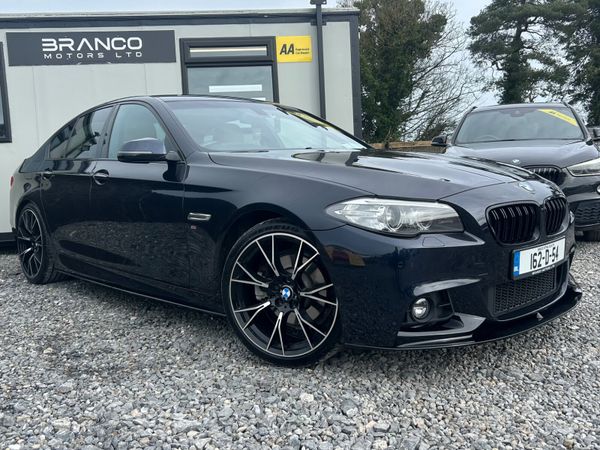 BMW 5-Series Saloon, Diesel, 2016, Black