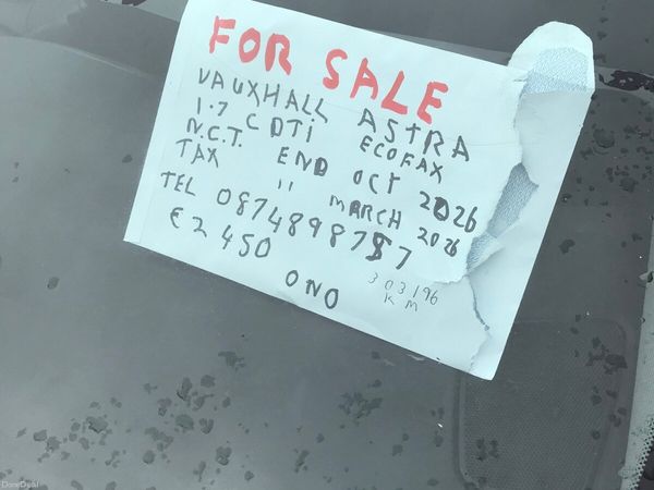 Vauxhall Astra Hatchback, Diesel, 2013, Black