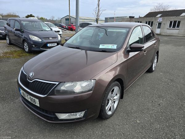 Skoda Rapid Saloon, Diesel, 2016, Brown