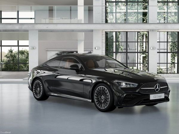 Mercedes-Benz CLE Coupe, Diesel Hybrid, 2026, Black