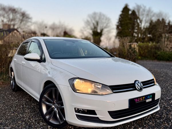 Volkswagen Golf Hatchback, Diesel, 2014, White