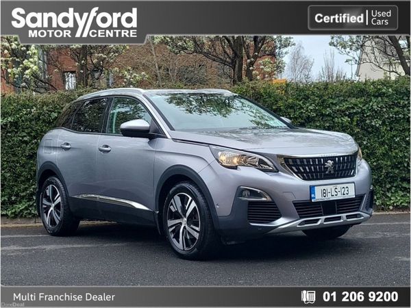 Peugeot 3008 SUV, Diesel, 2018, Grey
