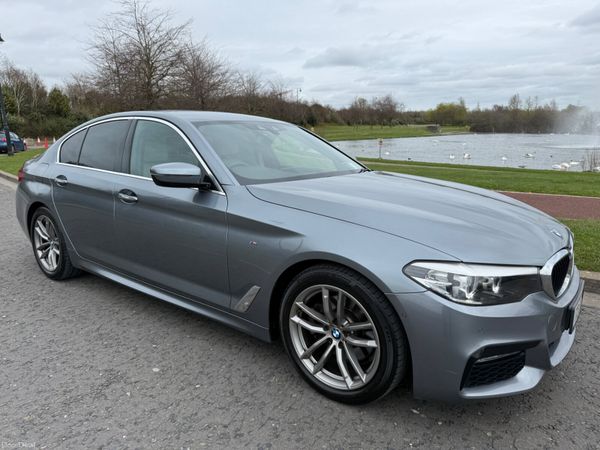 BMW 5-Series Saloon, Diesel, 2017, Grey
