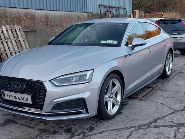 Audi A5 Hatchback, Diesel, 2017, Silver