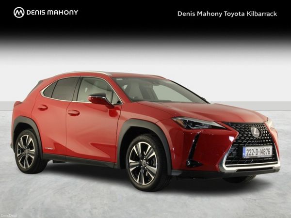 Lexus UX Hatchback, Petrol Hybrid, 2022, Red
