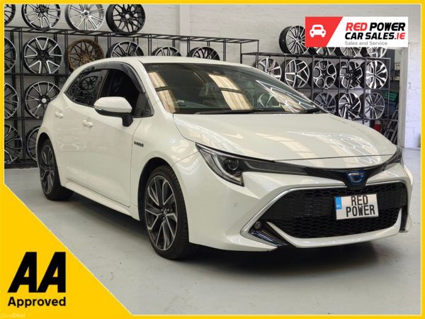 Toyota Corolla Hatchback, Petrol Hybrid, 2019, White