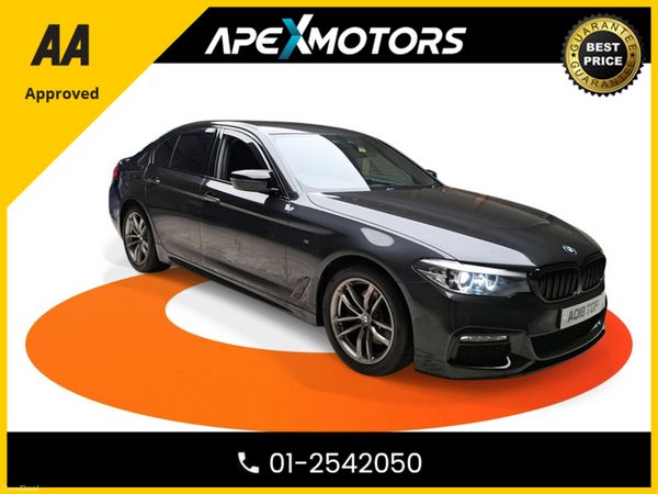 BMW 5-Series Saloon, Diesel, 2018, Grey