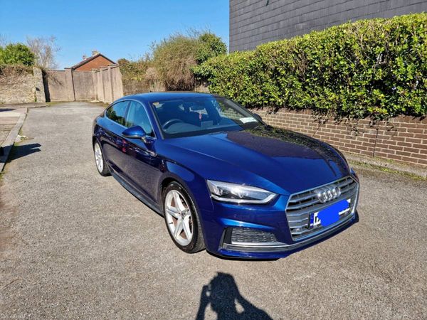 Audi A5 Hatchback, Diesel, 2017, Blue