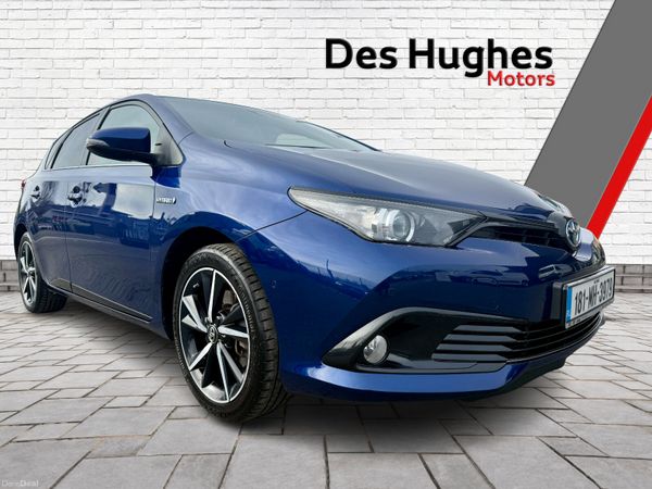 Toyota Auris Hatchback, Petrol Hybrid, 2018, Blue