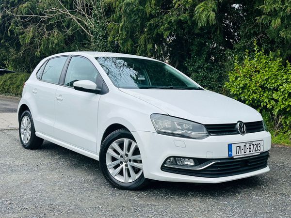 Volkswagen Polo Hatchback, Petrol, 2017, White