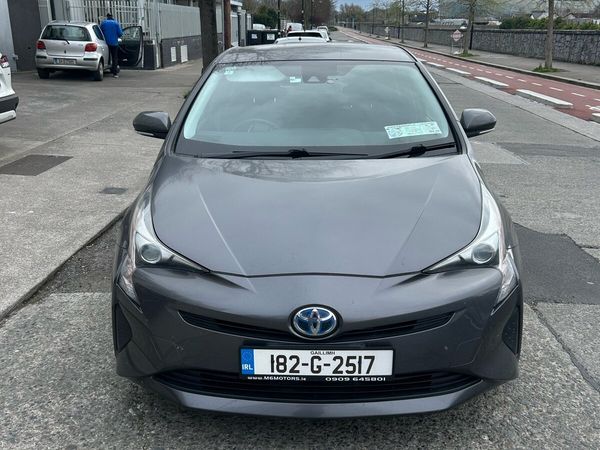 Toyota Prius Hatchback, Petrol Hybrid, 2018, Grey