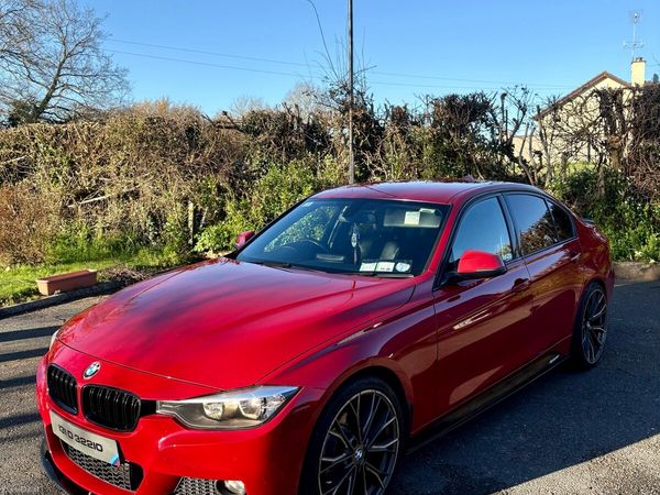 BMW 3-Series Saloon, Diesel, 2013, Red