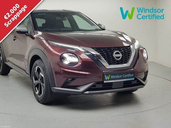 Nissan Juke SUV, Petrol, 2024, Red