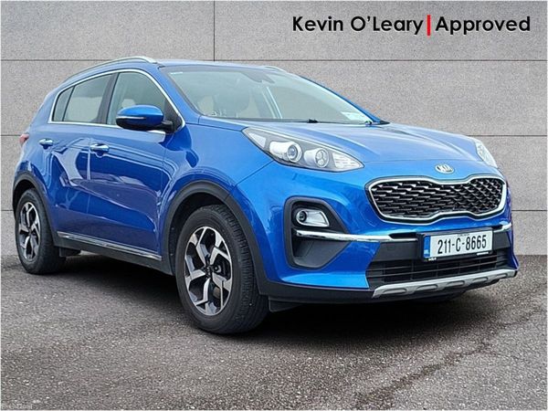 Kia Sportage SUV, Diesel Hybrid, 2021, Blue