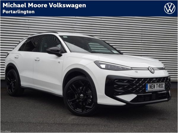Volkswagen T-Roc SUV, Petrol Hybrid, 2026, White