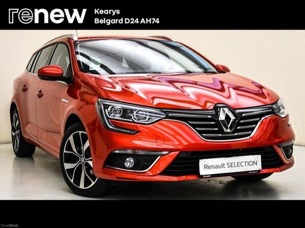 Renault Megane Estate, Diesel, 2021, Red