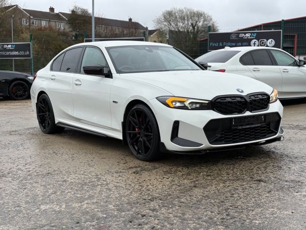 BMW 3-Series Saloon, Petrol Hybrid, 2022, White