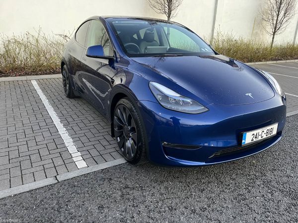 Tesla Model Y MPV, Electric, 2024, Blue