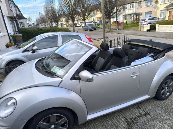 Volkswagen Beetle Convertible, Petrol, 2007, Silver