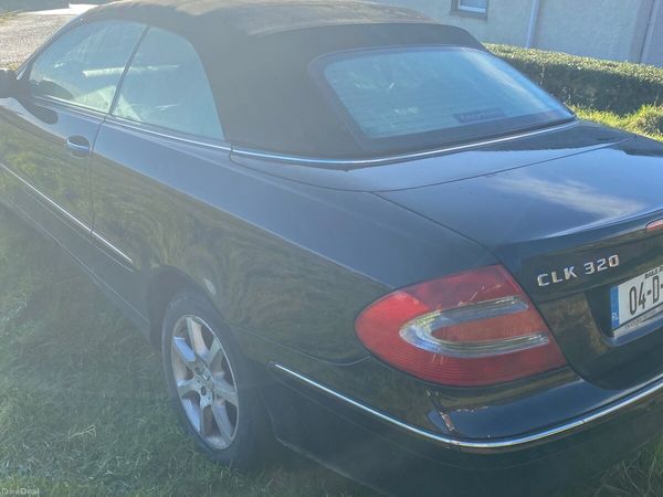 Mercedes-Benz CLK Convertible, Petrol, 2004, Black
