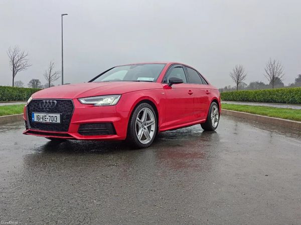 Audi A4 Saloon, Diesel, 2016, Red