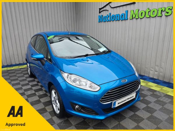 Ford Fiesta Hatchback, Petrol, 2013, Blue