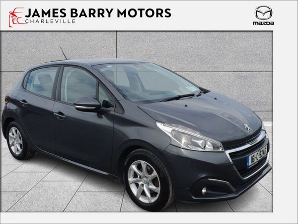 Peugeot 208 Hatchback, Petrol, 2016, Grey