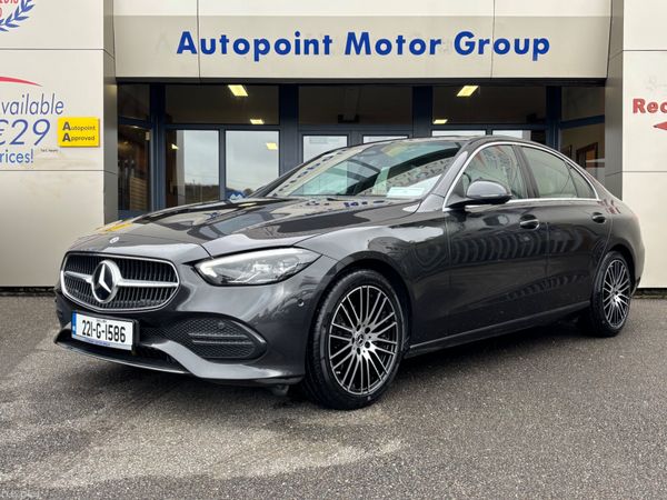 Mercedes-Benz C-Class Saloon, Petrol Hybrid, 2022, Grey