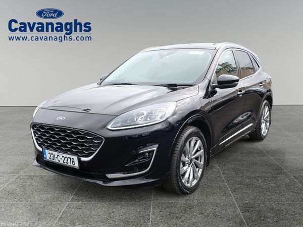 Ford Kuga SUV, Petrol Plug-in Hybrid, 2023, Black