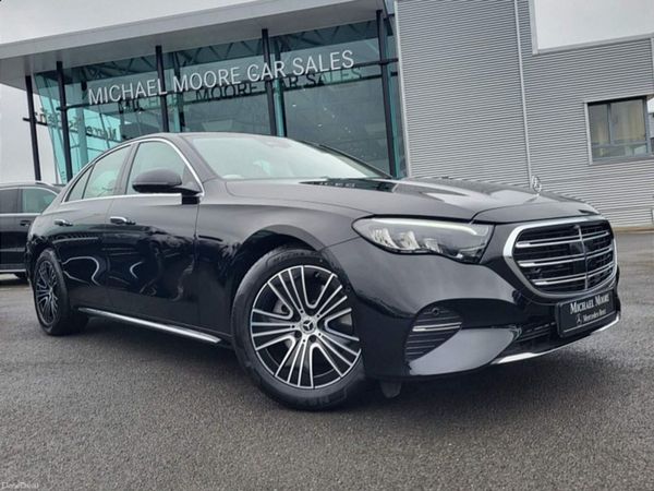 Mercedes-Benz E-Class Saloon, Diesel Hybrid, 2026, Black