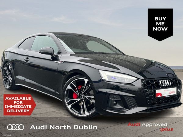 Audi A5 Coupe, Petrol, 2022, Black