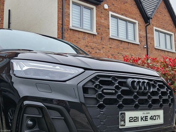 Audi Q5 SUV, Petrol Plug-in Hybrid, 2022, Black