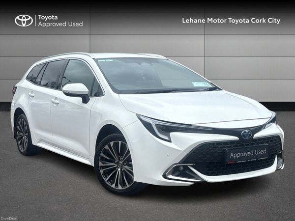 Toyota Corolla Estate, Petrol Hybrid, 2023, White