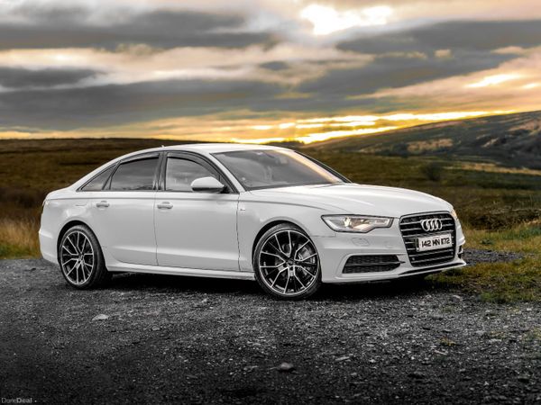 Audi A6 Saloon, Diesel, 2014, White