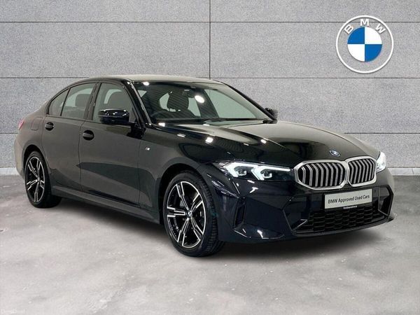 BMW 3-Series Saloon, Petrol Plug-in Hybrid, 2025, Black